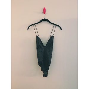Missguided Basic Satin Bodysuit